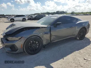 2024 Ford Mustang GT with VIN 1FA6P8CF9R5433682, listed as a Copart auction lot 44315325 with 1,574 mi miles and Salvage Title. Bid and sale history available at DreamBid. Image 1.