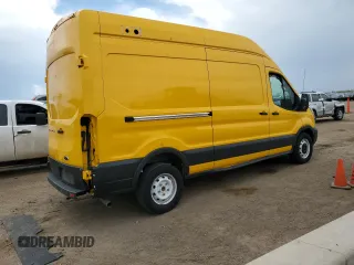 2021 Ford Transit Cargo z VIN 1FTBR1X87MKA60092, wystawiony jako Copart lot #53447065 z przebiegiem 34 771 mil mil oraz Szkoda całkowita • Salvage title. Historia ofert i sprzedaży dostępna na DreamBid. Obrazek 3.