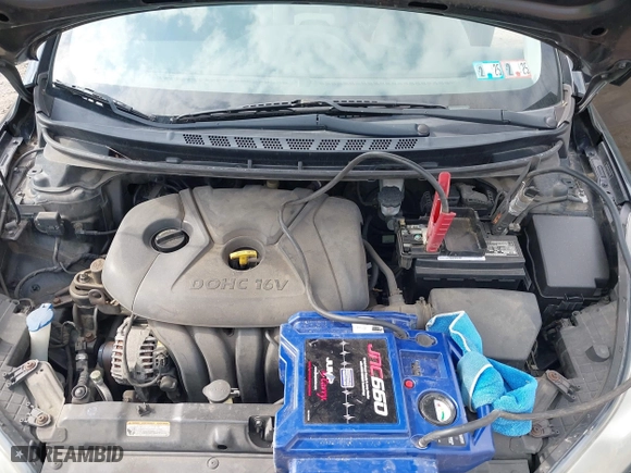 2012 Hyundai Elantra GLS with VIN 5NPDH4AE2CH117405, listed as a IAAI auction lot 41916422 with 149,121 mi miles. Bid and sale history available at carsss.com. Image 10.