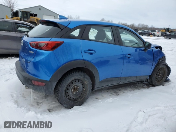 2016 Mazda CX-3 Touring z VIN JM1DKBC77G0100588, wystawiony jako Copart lot #44763635 z przebiegiem 164 613 mil mil oraz Szkoda całkowita • Salvage title. Historia ofert i sprzedaży dostępna na DreamBid. Obrazek 3.