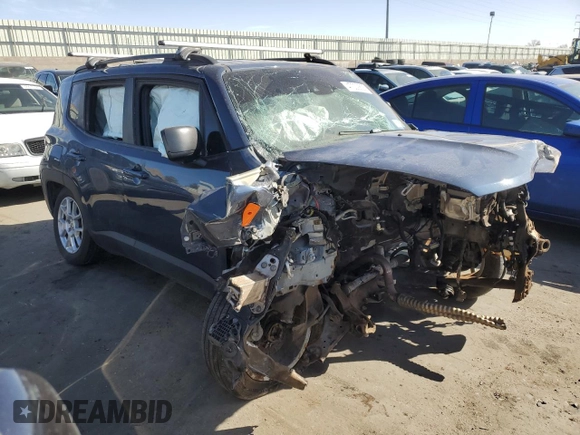2022 Jeep Renegade Latitude with VIN ZACNJDB12NPN72878, listed as a Copart auction lot 47002805 with Not provided miles and Salvage title. Bid and sale history available at DreamBid. Image 4.