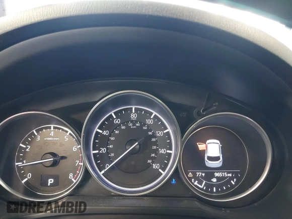 2018 Mazda CX-5 Grand Touring with VIN JM3KFBDM4J0350420, listed as a IAAI auction lot 41881566 with 96,515 mi miles. Bid and sale history available at carsss.com. Image 7.