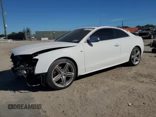 2011 Audi S5 Prestige with VIN WAUVVAFR6BA024641, listed as a Copart auction lot 81576574 with 74,546 mi miles and Salvage Title. Bid and sale history available at carsss.com. Image 1.
