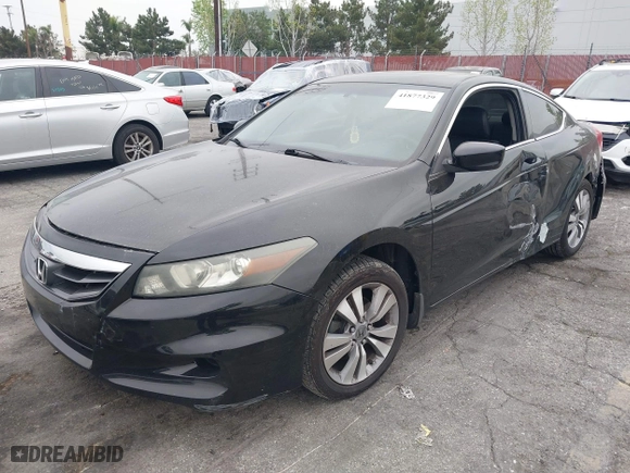 2011 Honda Accord Cpe EX-L with VIN 1HGCS1B86BA000499, listed as a IAAI auction lot 41877329 with 209,181 mi miles. Bid and sale history available at carsss.com. Image 2.