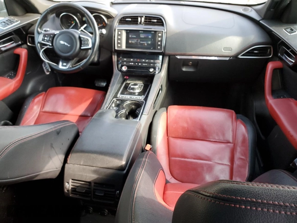 2017 Jaguar F-Pace 35t R-Sport with VIN SADCL2BV3HA060339, listed as a Copart auction lot 60102035 with 139,025 mi miles and Clean title. Bid and sale history available at DreamBid. Image 8.