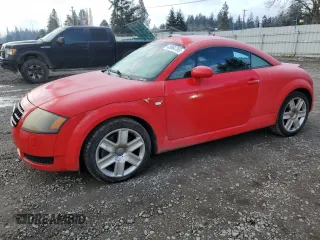 2005 Audi TT with VIN TRUSC28N751010236, listed as a Copart auction lot 43664765 with 111,931 mi miles and Salvage Title. Bid and sale history available at carsss.com. Image 1.