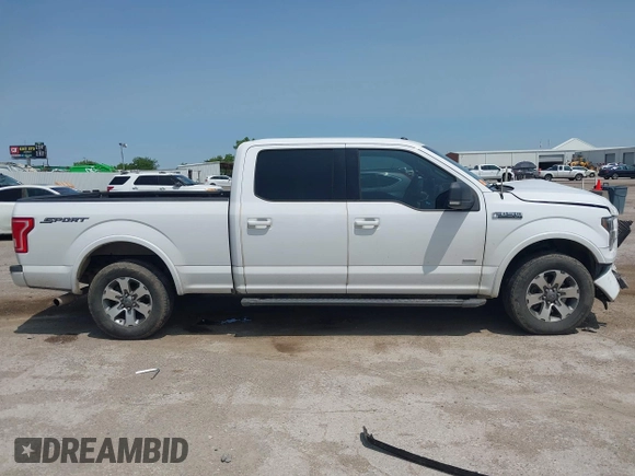 2015 Ford F-150 XL with VIN 1FTEW1CGXFKD28350, listed as a IAAI auction lot 42389701 with 136,661 mi miles and . Bid and sale history available at DreamBid. Image 13.