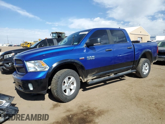 2014 Ram 1500 Outdoorsman with VIN 1C6RR7LT3ES295996, listed as a Copart auction lot 48085655 with 142,968 mi miles and Salvage title. Bid and sale history available at DreamBid. Image 1.