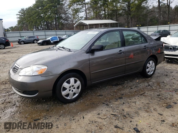 2008 Toyota Corolla CE with VIN 1NXBR32EX8Z951167, listed as a Copart auction lot 44409855 with 137,298 mi miles and Salvage Title. Bid and sale history available at DreamBid. Image 1.