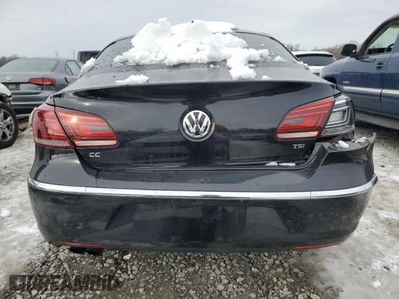 2017 Volkswagen CC 2.0T Sport with VIN WVWKP7AN9HE501328, listed as a Copart auction lot 38315704 with 102,067 mi miles. Bid and sale history available at carsss.com. Image 6.