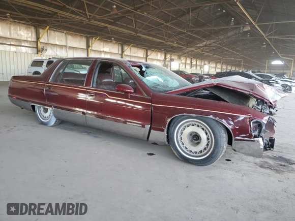 1993 Cadillac Fleetwood z VIN 1G6DW5270PR704750, wystawiony jako Copart lot #88751055 z przebiegiem Nie podano mil oraz Szkody całkowita. Historia ofert i sprzedaży dostępna na DreamBid. Obrazek 4.