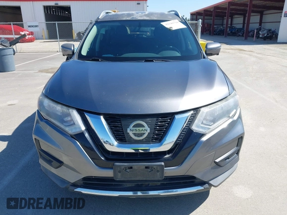 2017 Nissan Rogue SV with VIN KNMAT2MT9HP581822, listed as a IAAI auction lot 42140794 with 74,261 mi miles. Bid and sale history available at carsss.com. Image 12.