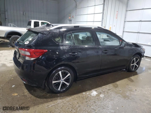 2022 Subaru Impreza Premium with VIN 4S3GTAD63N3727049, listed as a Copart auction lot 88943545 with 0 mi miles and Salvage Title. Bid and sale history available at carsss.com. Image 3.