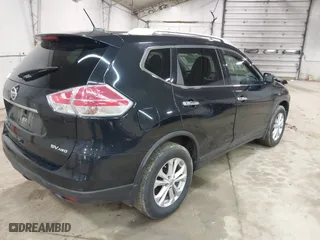 2016 Nissan Rogue S with VIN KNMAT2MV9GP597101, listed as a IAAI auction lot 41917828 with 122,568 mi miles. Bid and sale history available at carsss.com. Image 4.