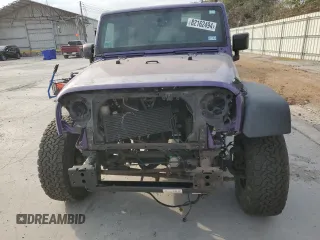 2018 Jeep Wrangler JK Unlimited Sport S with VIN 1C4BJWDG7JL907716, listed as a Copart auction lot 82162494 with 64,279 mi miles and Salvage Title. Bid and sale history available at carsss.com. Image 5.