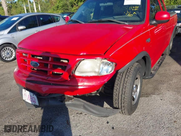 2002 Ford F-150 XL with VIN 1FTRX17232NB82055, listed as a IAAI auction lot 41146311 with 1 mi miles. Bid and sale history available at carsss.com. Image 6.