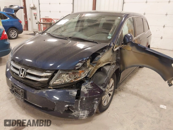 2014 Honda Odyssey EX with VIN 5FNRL5H48EB096987, listed as a IAAI auction lot 42039652 with 108,851 mi miles and . Bid and sale history available at carsss.com. Image 17.