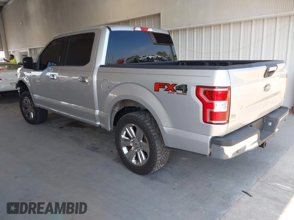 2018 Ford F-150 XL with VIN 1FTEW1EG2JFB52134, listed as a IAAI auction lot 42334009 with 130,315 mi miles and . Bid and sale history available at DreamBid. Image 3.