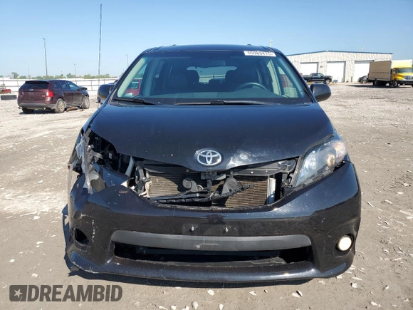 2011 Toyota Sienna SE with VIN 5TDXK3DCXBS048314, listed as a Copart auction lot 55989415 with 200,841 mi miles and Salvage title. Bid and sale history available at DreamBid. Image 5.