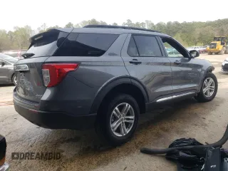 2024 Ford Explorer XLT with VIN 1FMSK8DH2RGA60315, listed as a Copart auction lot 52182105 with 0 mi miles and Clean Title. Bid and sale history available at carsss.com. Image 3.