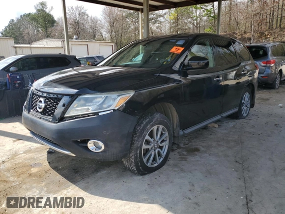 2013 Nissan Pathfinder SL z VIN 5N1AR2MN7DC622476, wystawiony jako Copart lot #49094275 z przebiegiem Nie podano mil oraz Czysty tytuł • Clean title. Historia ofert i sprzedaży dostępna na DreamBid. Obrazek 1.