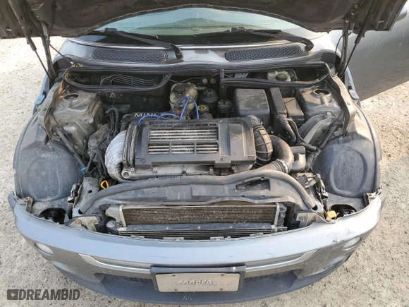 2005 MINI Cooper Convertible S with VIN WMWRH33535TF83436, listed as a Copart auction lot 63962304 with 246,932 mi miles and Salvage Title. Bid and sale history available at carsss.com. Image 11.