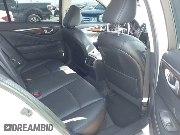 2019 Infiniti Q50 3.0t LUXE with VIN JN1EV7AP5KM514713, listed as a IAAI auction lot 41528021 with 90,306 mi miles. Bid and sale history available at carsss.com. Image 8.