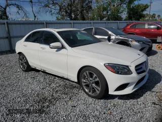 2019 Mercedes-Benz C 300 with VIN 55SWF8DB2KU304145, listed as a Copart auction lot 53877185 with 74,855 mi miles and Salvage Title. Bid and sale history available at DreamBid. Image 4.