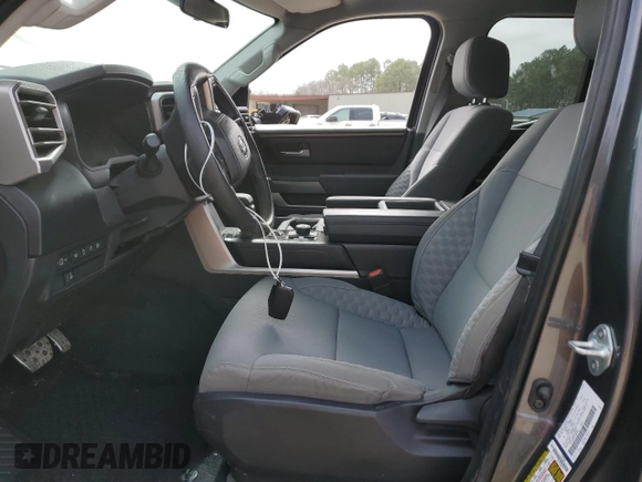 2023 Toyota Tundra SR5 with VIN 5TFLA5DA4PX065963, listed as a Copart auction lot 48775395 with 28,681 mi miles and Salvage title. Bid and sale history available at DreamBid. Image 7.