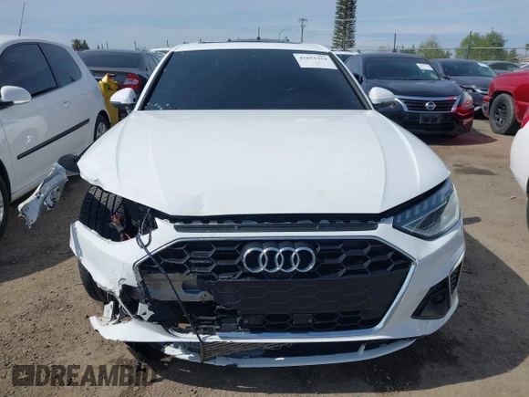 2023 Audi A4 S line Premium Plus with VIN WAUEAAF41PN015426, listed as a IAAI auction lot 41851254 with 39,142 mi miles and . Bid and sale history available at DreamBid. Image 13.