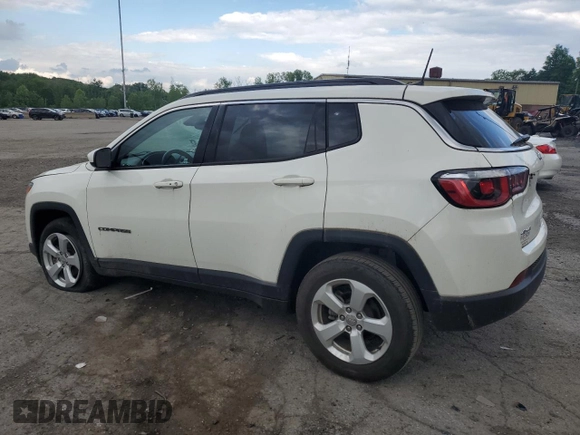 2020 Jeep Compass Latitude с VIN 3C4NJDBB6LT197210, выставлен на аукционе Copart как лот 57885465 с пробегом 55 544 миль миль и Списание • Salvage title. История ставок и продаж доступна на DreamBid. Изображение 2.