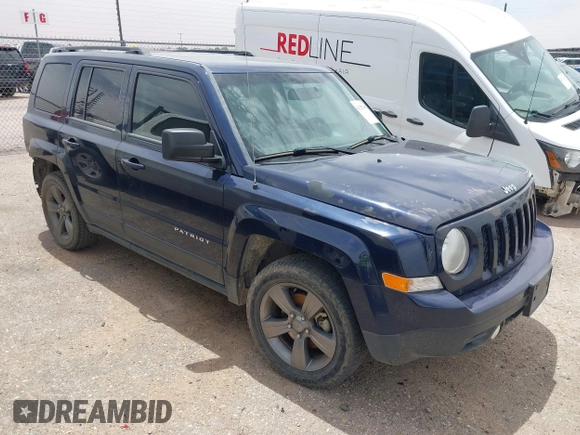 2015 Jeep Patriot High Altitude with VIN 1C4NJPFA7FD329369, listed as a IAAI auction lot 42257869 with 230,504 mi miles and . Bid and sale history available at DreamBid. Image 1.