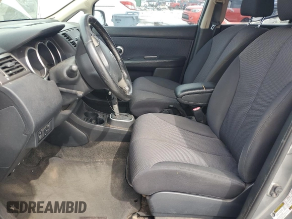 2007 Nissan Versa 1.8 S with VIN 3N1BC13E97L417470, listed as a Copart auction lot 45952315 with 0 mi miles and Salvage Title. Bid and sale history available at carsss.com. Image 7.