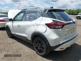 2023 Nissan Kicks SR with VIN 3N1CP5DV8PL567343, listed as a IAAI auction lot 42194015 with 28,369 mi miles and . Bid and sale history available at carsss.com. Image 3.
