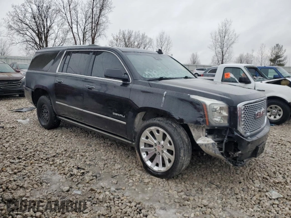 2017 GMC Yukon XL Denali with VIN 1GKS2HKJ7HR228712, listed as a Copart auction lot 46952025 with 197,162 mi miles and Clean Title. Bid and sale history available at carsss.com. Image 4.