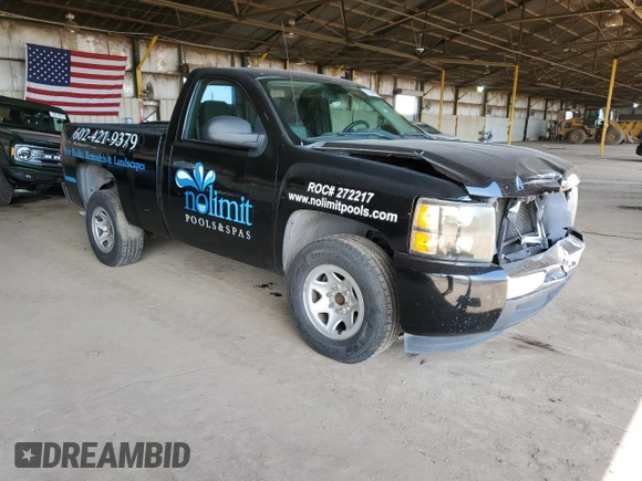2009 Chevrolet Silverado 1500 Work Truck with VIN 1GCEC14X69Z159141, listed as a Copart auction lot 51869115 with 232,836 mi miles and Salvage Title. Bid and sale history available at DreamBid. Image 4.