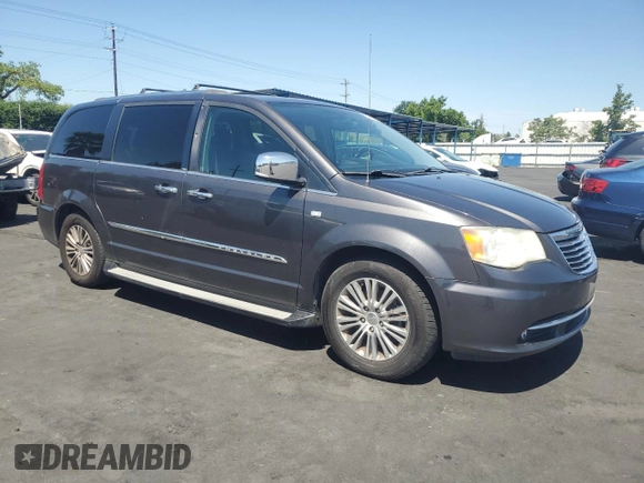 2014 Chrysler Town & Country Touring L 30th Anniversary with VIN 2C4RC1CG9ER341116, listed as a Copart auction lot 54783705 with 188,355 mi miles and Clean Title. Bid and sale history available at DreamBid. Image 4.