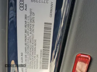 2024 Audi A6 Premium z VIN WAUD3BF21RN006383, wystawiony jako Copart lot #48121235 z przebiegiem Nie podano mil oraz Szkoda całkowita • Salvage title. Historia ofert i sprzedaży dostępna na DreamBid. Obrazek 12.