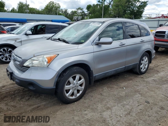 2007 Honda CR-V EX-L with VIN JHLRE48797C068407, listed as a Copart auction lot 55652235 with 260,004 mi miles and Clean Title. Bid and sale history available at carsss.com. Image 1.