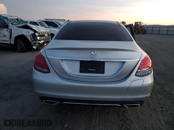 2017 Mercedes-Benz C 350e with VIN 55SWF4HB8HU225722, listed as a Copart auction lot 86431424 with 107,572 mi miles and Salvage Title. Bid and sale history available at DreamBid. Image 6.