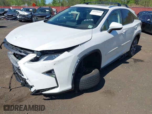 2019 Lexus RX 350 with VIN JTJBZMCA0K2041419, listed as a IAAI auction lot 42128084 with 98,994 mi miles and . Bid and sale history available at DreamBid. Image 6.