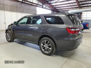 2019 Dodge Durango GT Plus с VIN 1C4RDJDG8KC827349, выставлен на аукционе Copart как лот 89244455 с пробегом 100 704 миль миль и Чистый • Clean title. История ставок и продаж доступна на DreamBid. Изображение 2.