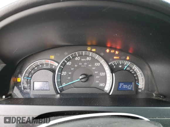 2014 Toyota Camry L with VIN 4T1BF1FK0EU366378, listed as a Copart auction lot 44376865 with 219,523 mi miles and Salvage Title. Bid and sale history available at carsss.com. Image 9.