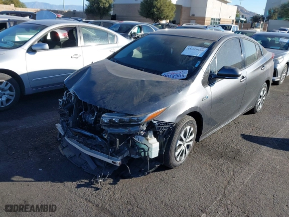 2020 Toyota Prius Prime LE with VIN JTDKARFP7L3150768, listed as a IAAI auction lot 41359168 with 43,843 mi miles. Bid and sale history available at carsss.com. Image 19.