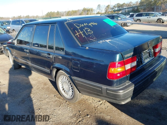 1993 Volvo 900 GLS z VIN YV1JS8833P3120728, wystawiony jako IAAI lot #41766825 z przebiegiem 144 552 mil mil oraz . Historia ofert i sprzedaży dostępna na DreamBid. Obrazek 3.