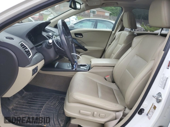 2016 Acura RDX Technology with VIN 5J8TB4H58GL003348, listed as a Copart auction lot 57286545 with 108,394 mi miles and Salvage title. Bid and sale history available at DreamBid. Image 7.