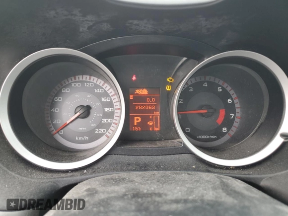 2009 Mitsubishi Lancer ES with VIN JA3AU26U19U610721, listed as a Copart auction lot 69601814 with 282,063 mi miles and Clean Title. Bid and sale history available at carsss.com. Image 9.