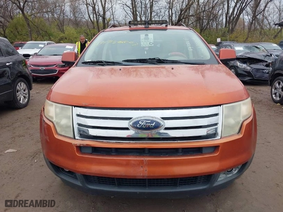 2007 Ford Edge SEL with VIN 2FMDK48C77BA90270, listed as a IAAI auction lot 40952827 with 0 mi miles. Bid and sale history available at carsss.com. Image 6.
