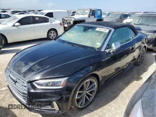 2018 Audi S5 Prestige z VIN WAU24GF51JN005590, wystawiony jako Copart lot #74831954 z przebiegiem Nie podano mil oraz Nie do naprawy • Non repairable. Historia ofert i sprzedaży dostępna na DreamBid. Obrazek 1.