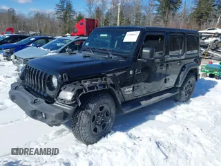 2018 Jeep Wrangler Unlimited Sport с VIN 1C4HJXDG5JW182891, выставлен на аукционе IAAI как лот 41580812 с пробегом 91 122 миль миль и . История ставок и продаж доступна на DreamBid. Изображение 18.